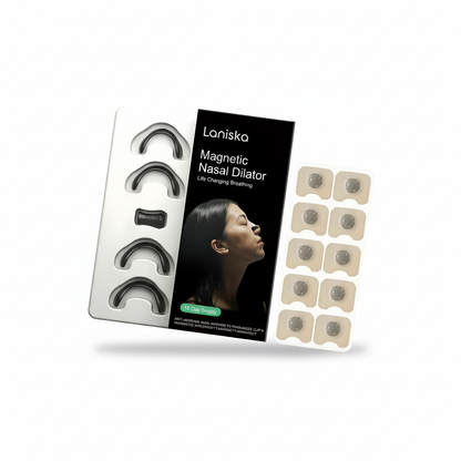 Magnetic Nasal Dilator Kit Relieve Stuffy Nose Breathe Strips Increase Oxygen Intake Stop Snoring Promote Deep Sleep Aid Patch